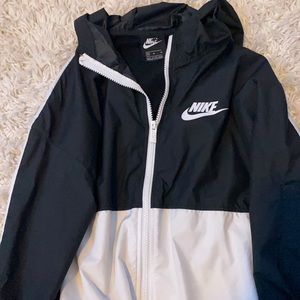 Black and White nike jacket